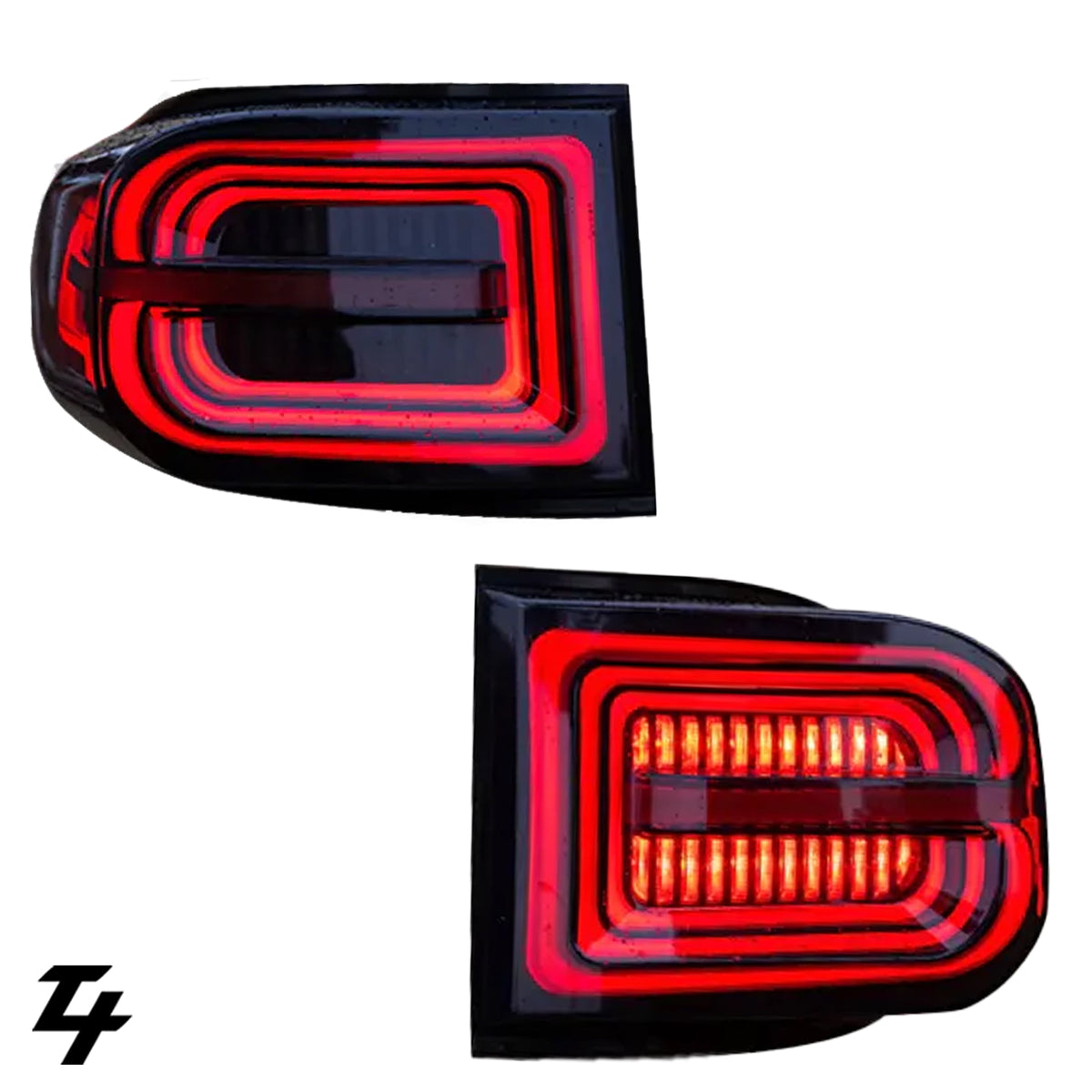 LED Tail Lights suitable for use with Toyota FJ Cruiser