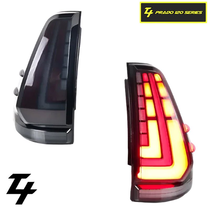LED Tail Light suitable for use withToyota Prado 120 Series 2002 - 2009 (V2) - Tech4tourers