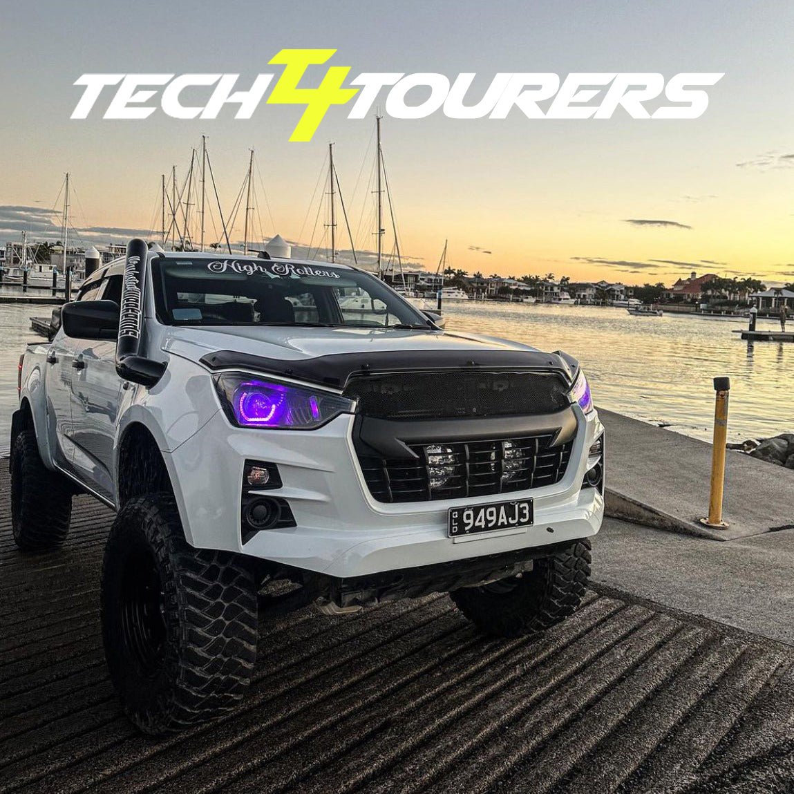 Isuzu D - Max 2020 - 2024 Custom/Premium Projector Headlights - Tech4tourers