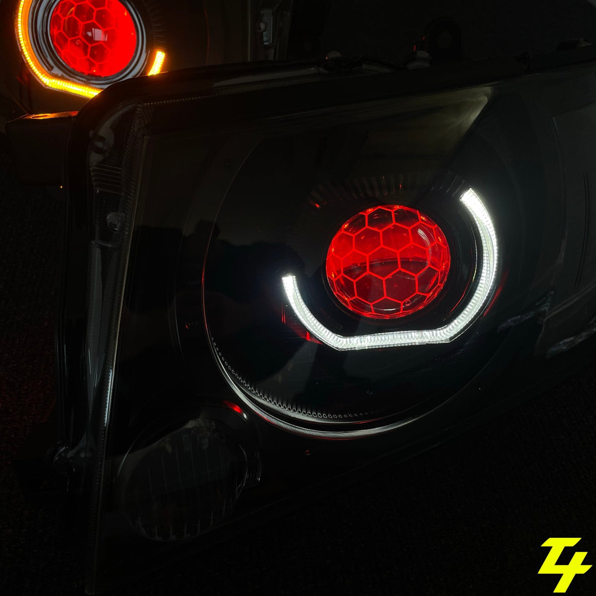 Nissan Patrol Gu S4 Projector/Custom Headlights - Tech4tourers
