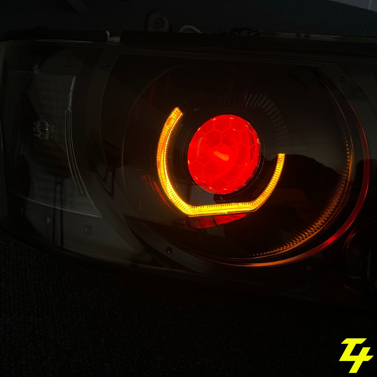 Nissan Patrol Gu S4 Projector/Custom Headlights - Tech4tourers
