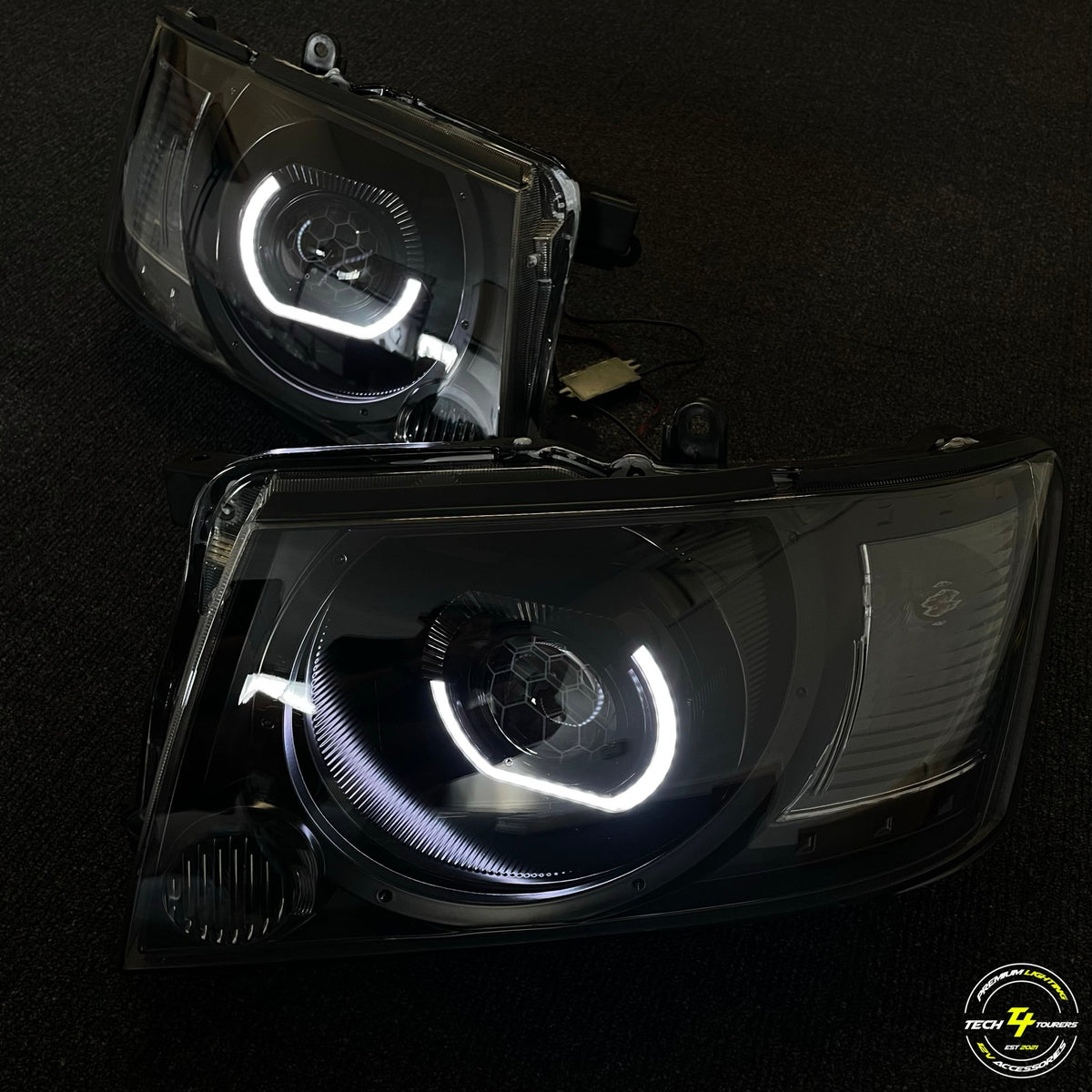 Nissan Patrol Gu S4 Projector/Custom Headlights - Tech4tourers