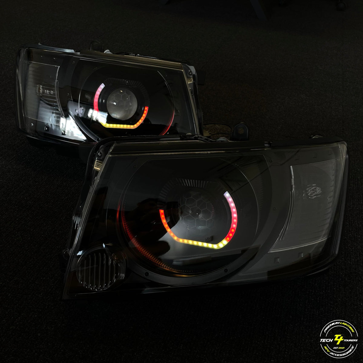 Nissan Patrol Gu S4 Projector/Custom Headlights - Tech4tourers