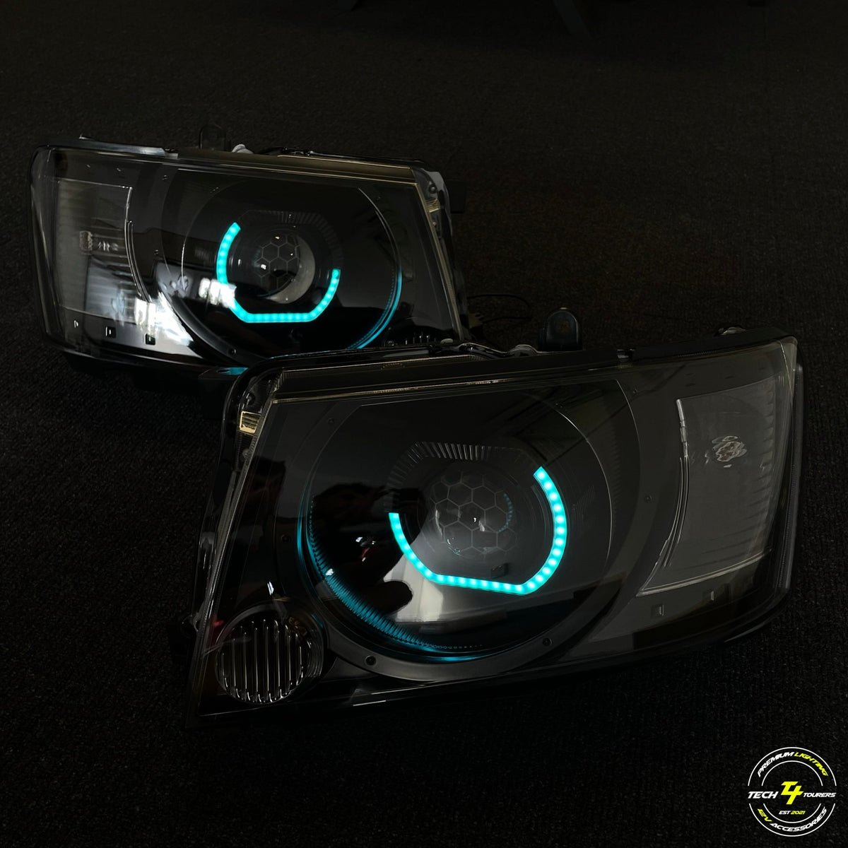 Nissan Patrol Gu S4 Projector/Custom Headlights - Tech4tourers