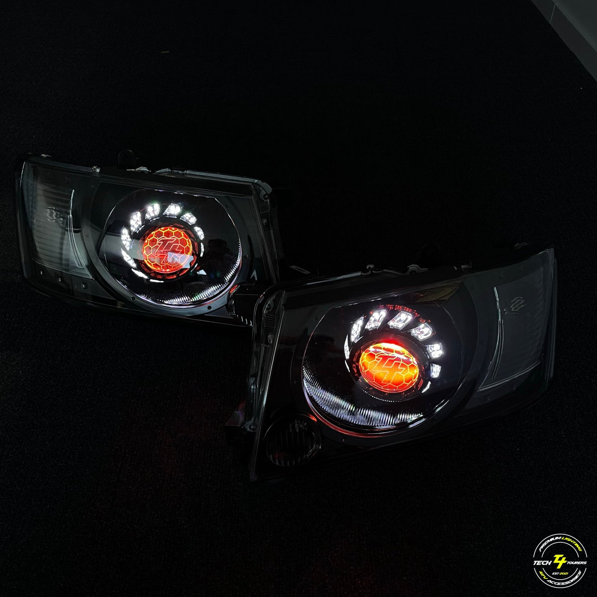 Nissan Patrol Gu S4 Projector/Custom Headlights - Tech4tourers
