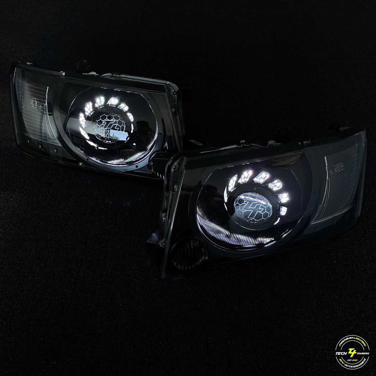 Nissan Patrol Gu S4 Projector/Custom Headlights - Tech4tourers