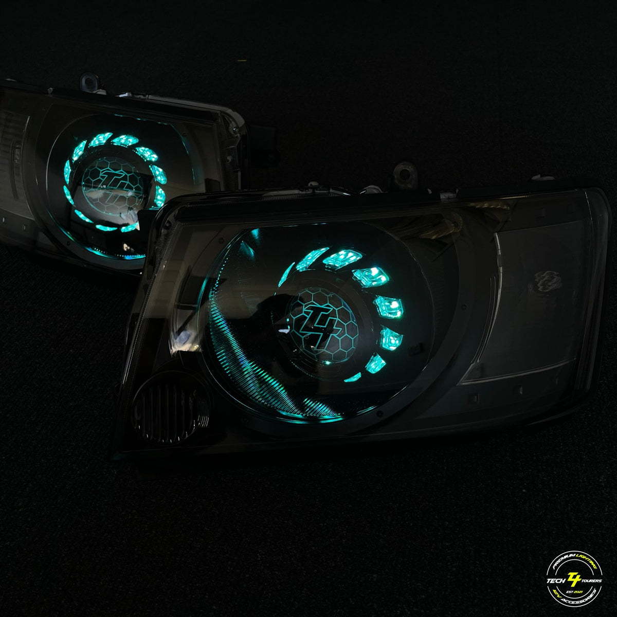 Nissan Patrol Gu S4 Projector/Custom Headlights - Tech4tourers