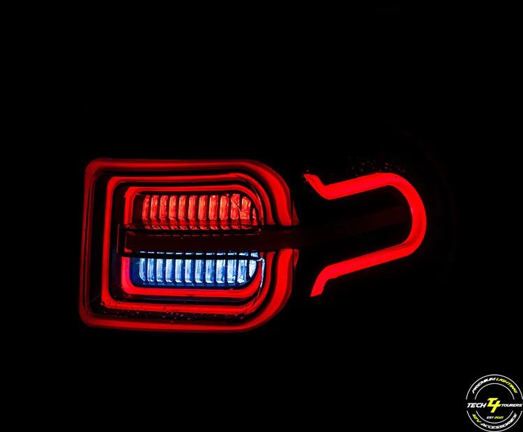 LED Tail Lights suitable for use with Toyota FJ Cruiser - Tech4tourers