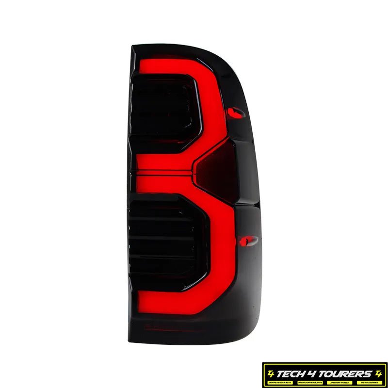 LED Tail Lights - Sequential Indicator + Start up automation suitable for use with Toyota Hilux N70 - Tech4tourers