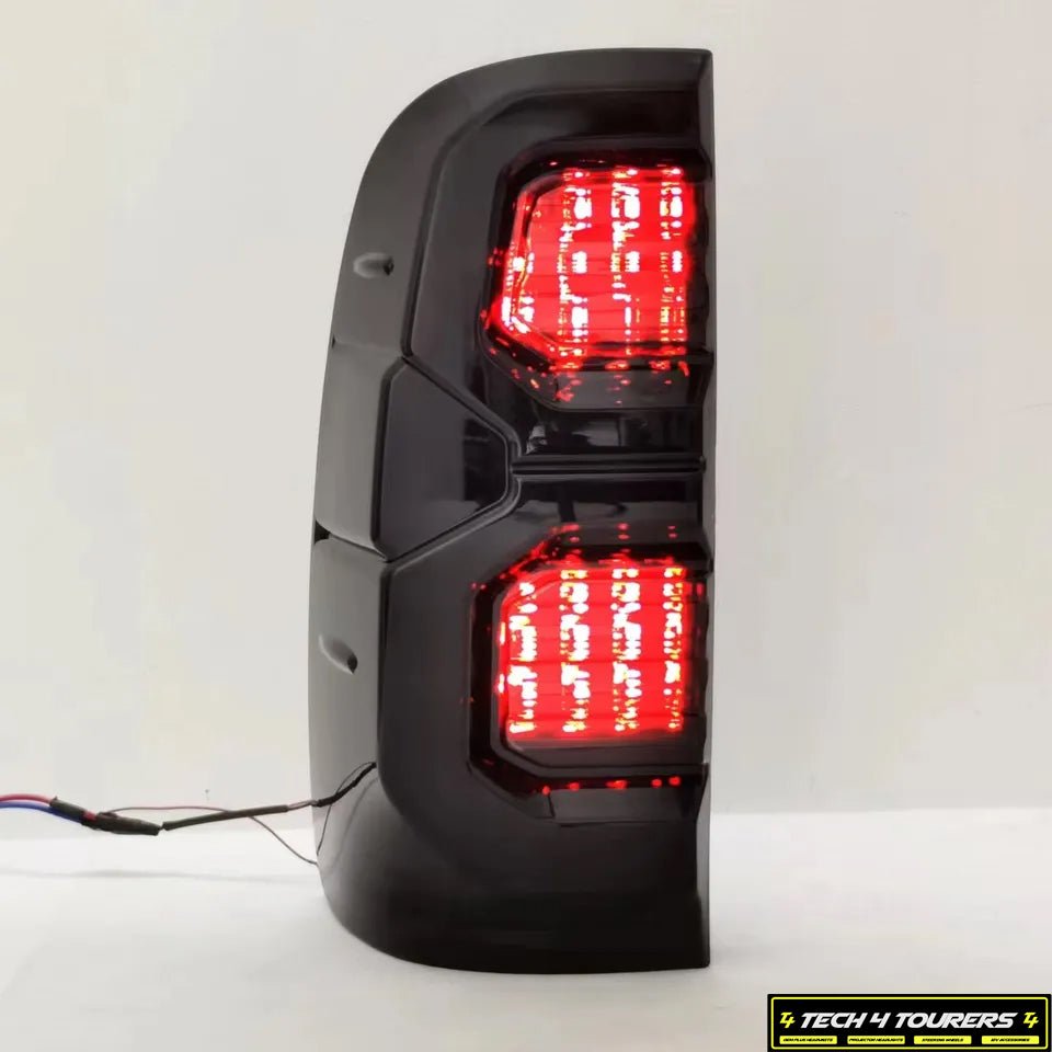 LED Tail Lights - Sequential Indicator + Start up automation suitable for use with Toyota Hilux N70 - Tech4tourers