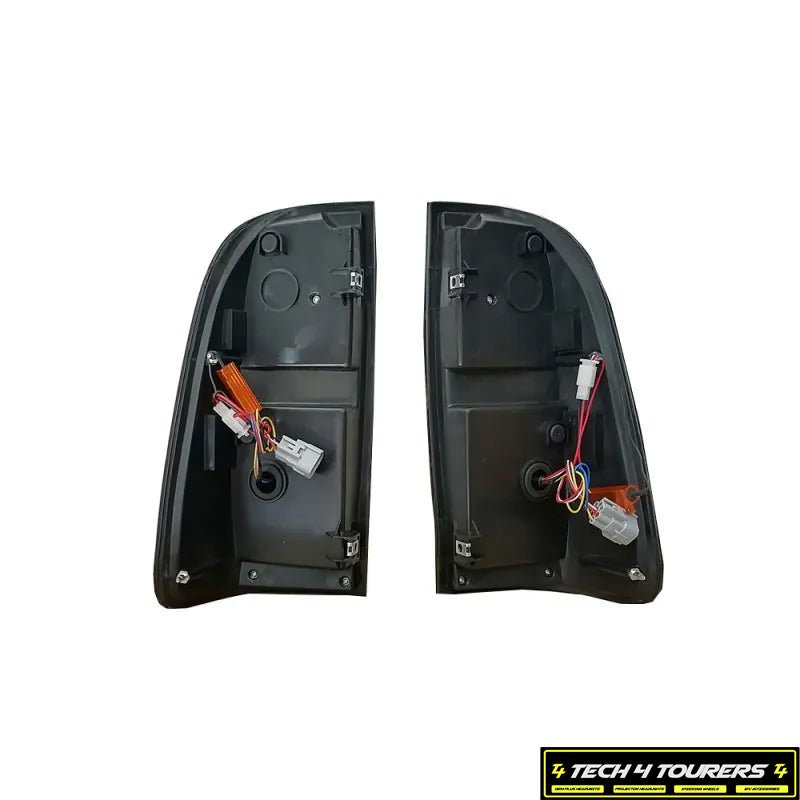 LED Tail Lights - Sequential Indicator + Start up automation suitable for use with Toyota Hilux N70 - Tech4tourers