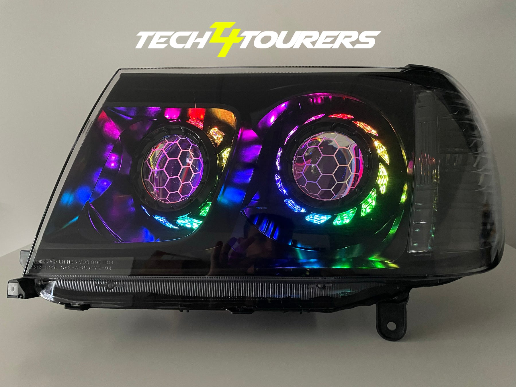 Premium Projector Headlights suitable for use with Toyota Land Cruiser 100/105 series