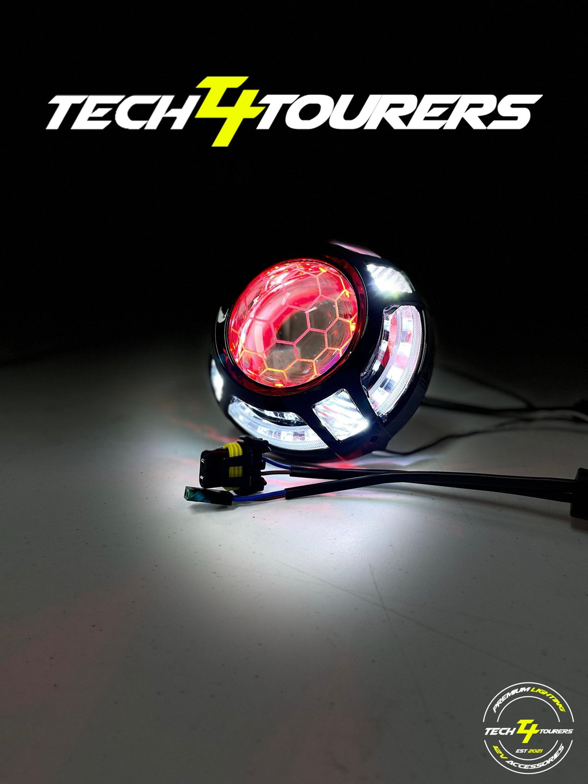 DIY PROJECTOR RETROFIT KIT (APOLLO 3.0) - Tech4tourers