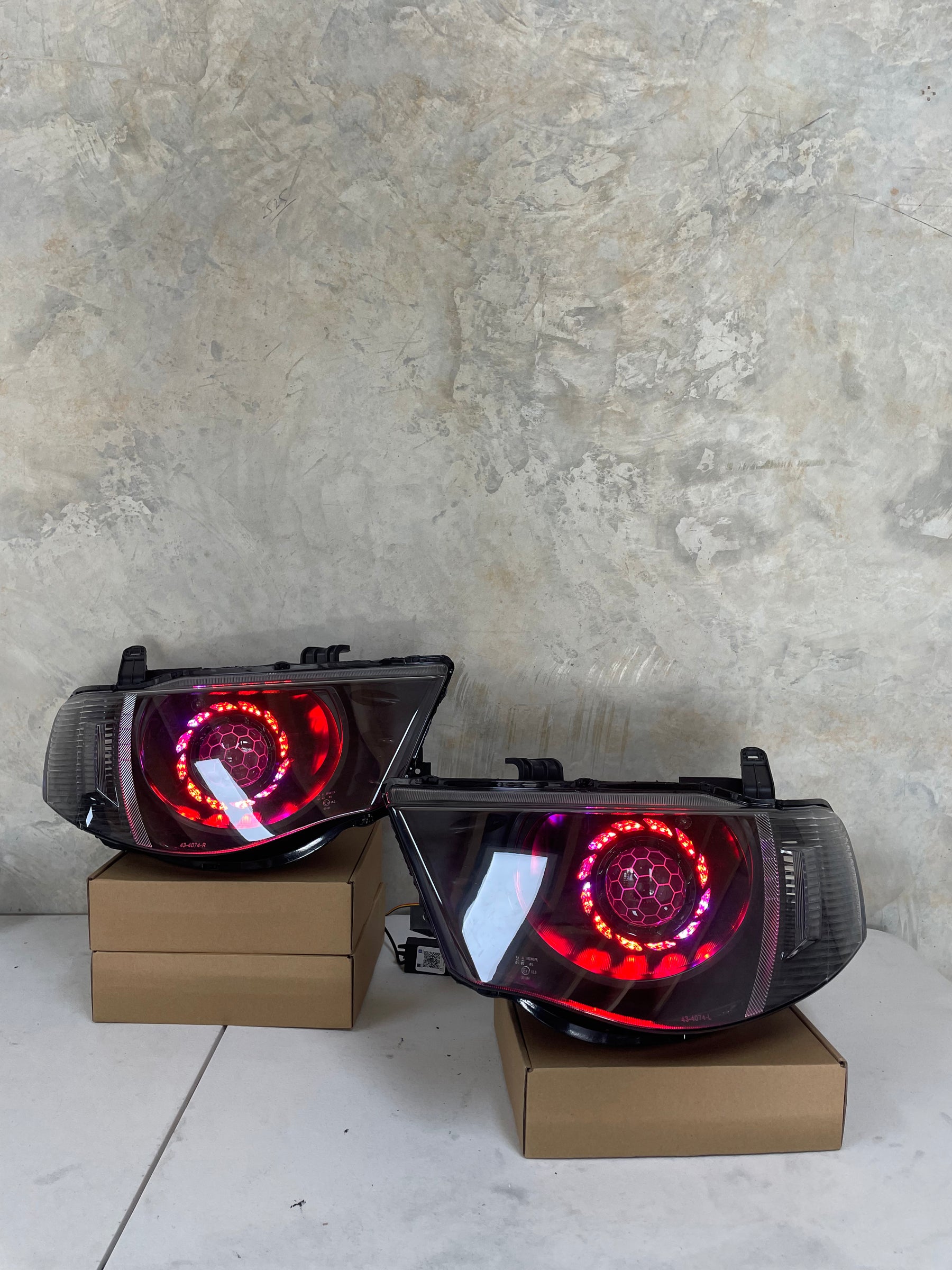 Mitsubishi Triton MN Projector Custom Headlights