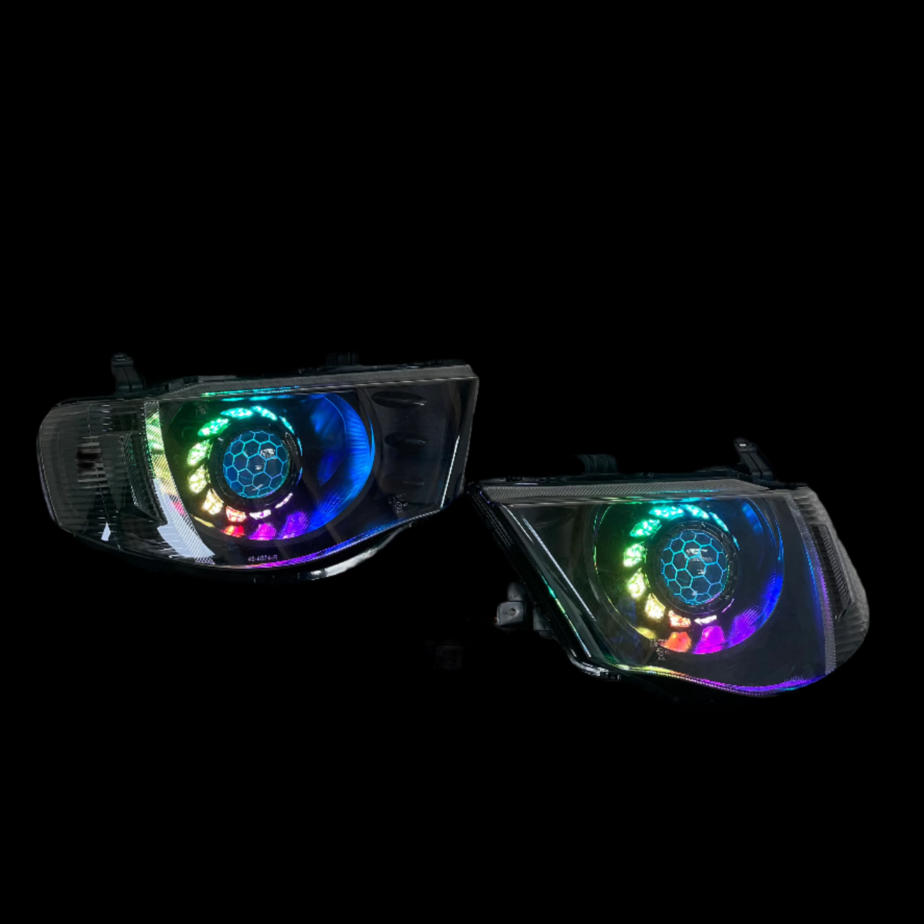 Mitsubishi Triton MN Projector Custom Headlights