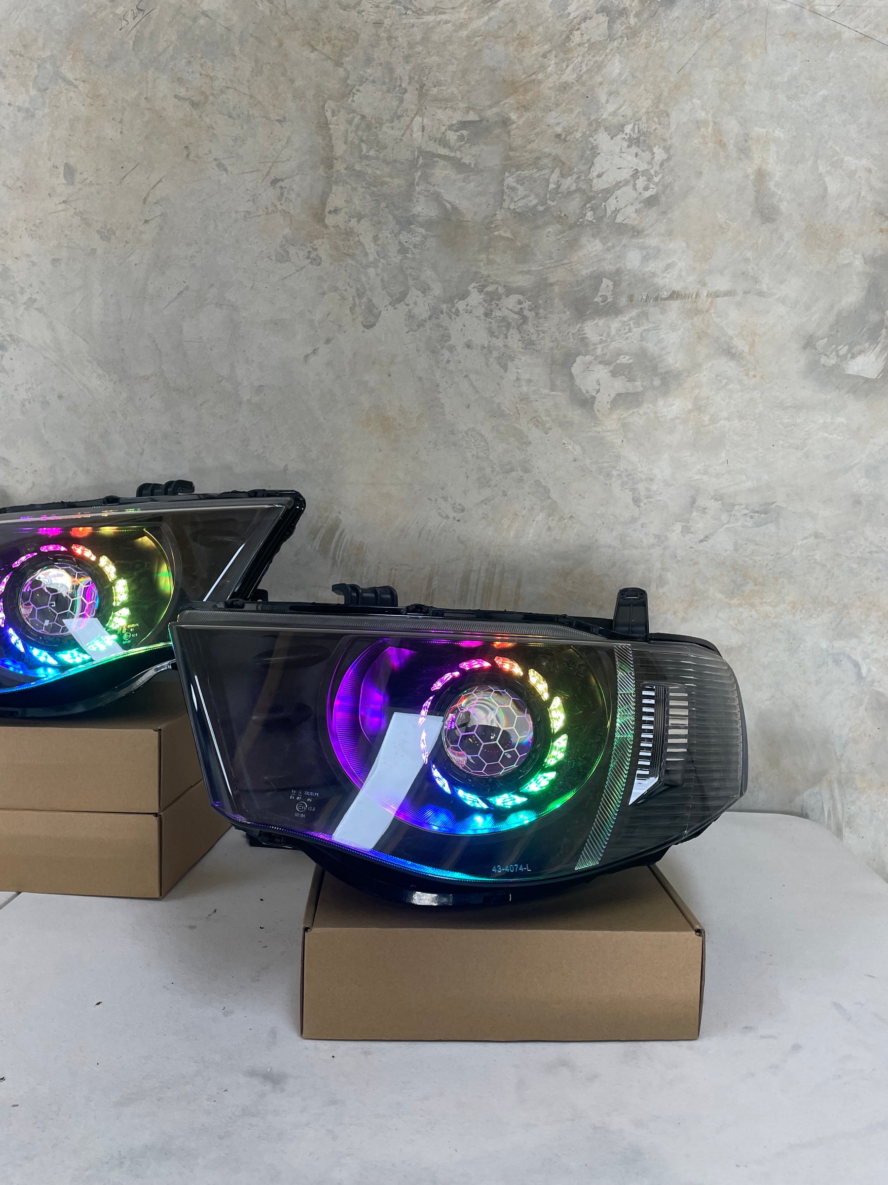 Mitsubishi Triton MN Projector Custom Headlights