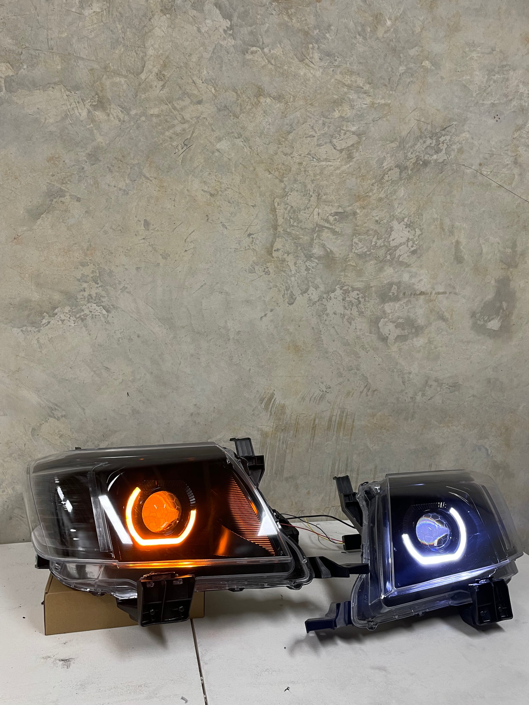 Premium Projector Headlights suitable for use with Toyota Hilux N70
