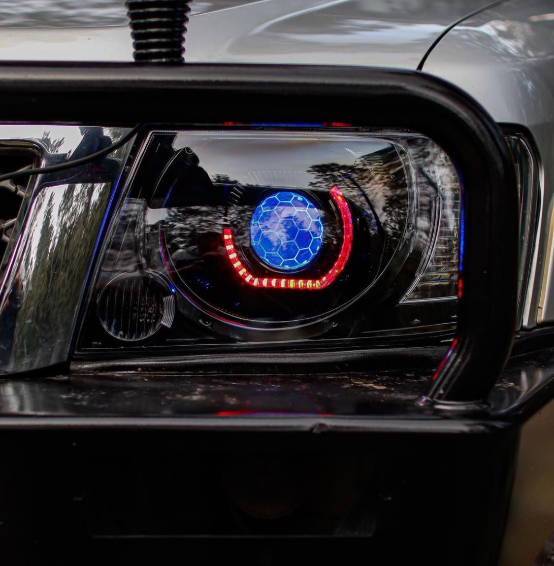 Nissan Patrol Gu S4 Projector/Custom Headlights - Tech4tourers