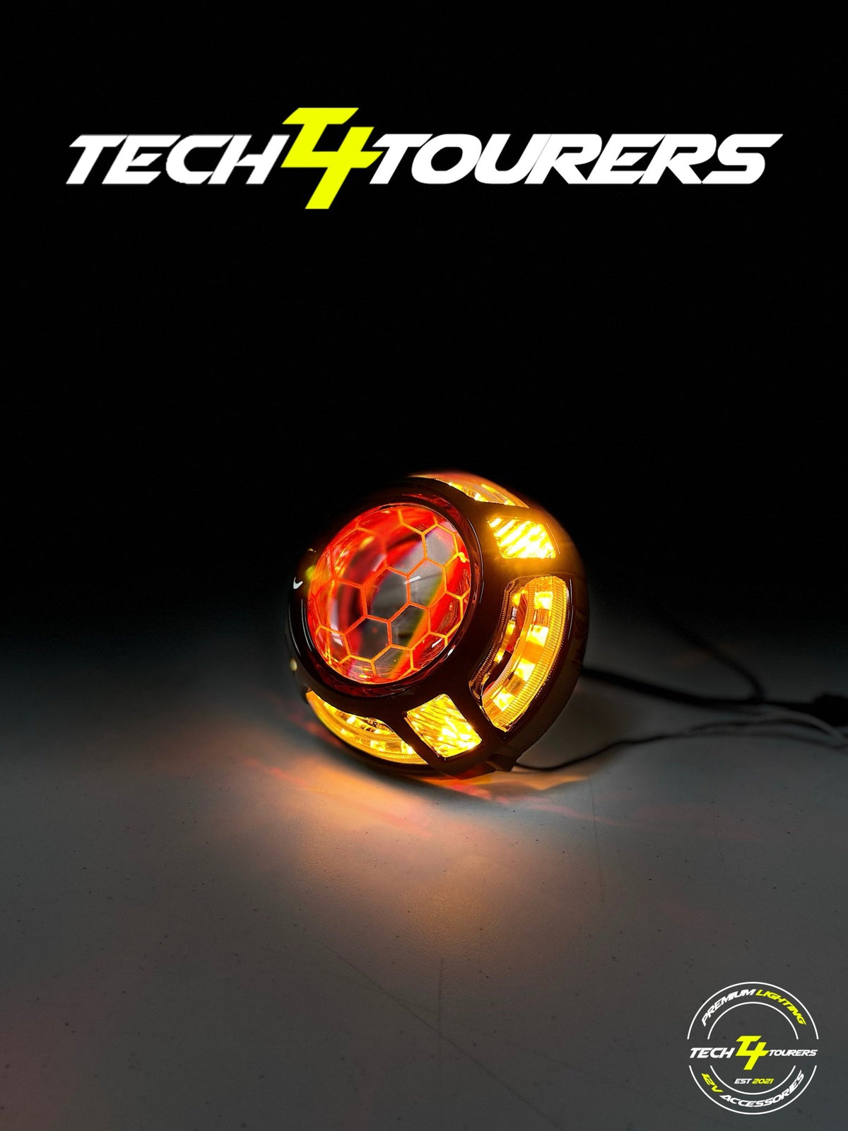 DIY PROJECTOR RETROFIT KIT (APOLLO 3.0) - Tech4tourers