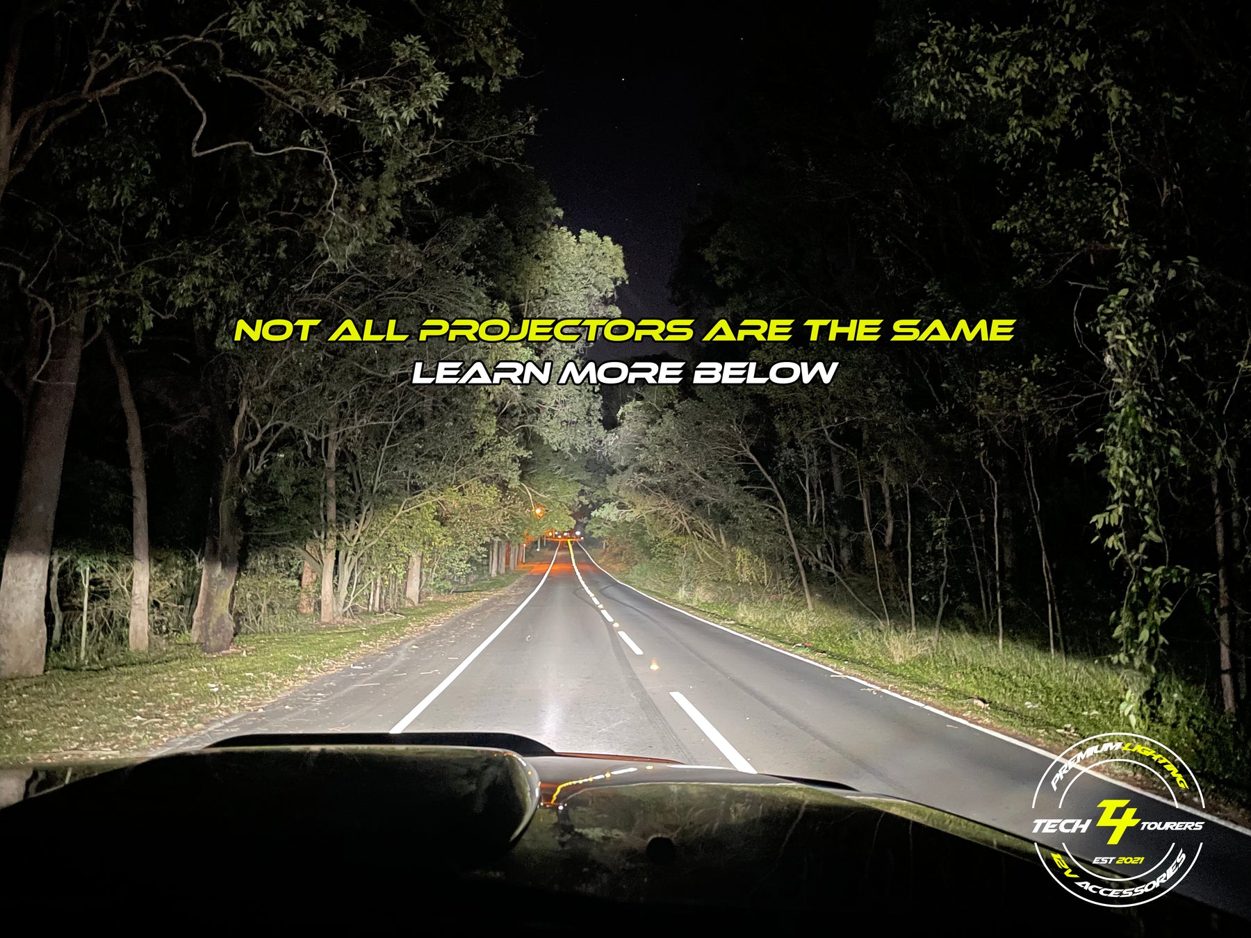 Premium Projector Headlights suitable for use with Toyota Hilux N70 Pre facelift