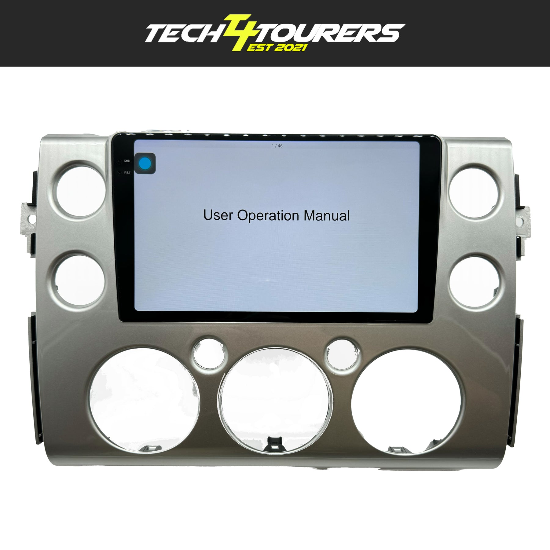 Toyota FJ Cruiser Apple Car Play Head Unit