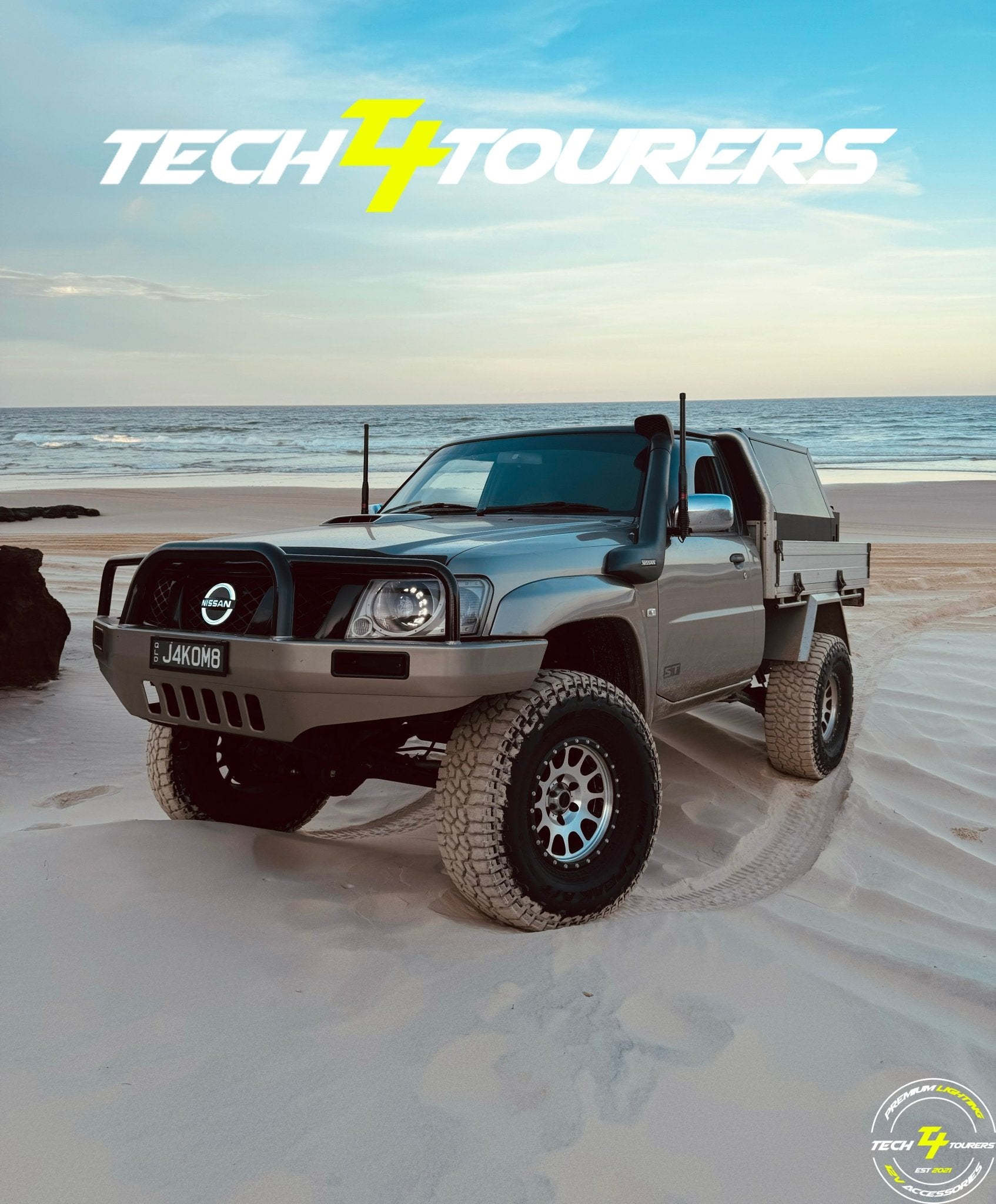 Nissan Patrol Gu S4 Projector/Custom Headlights - Tech4tourers