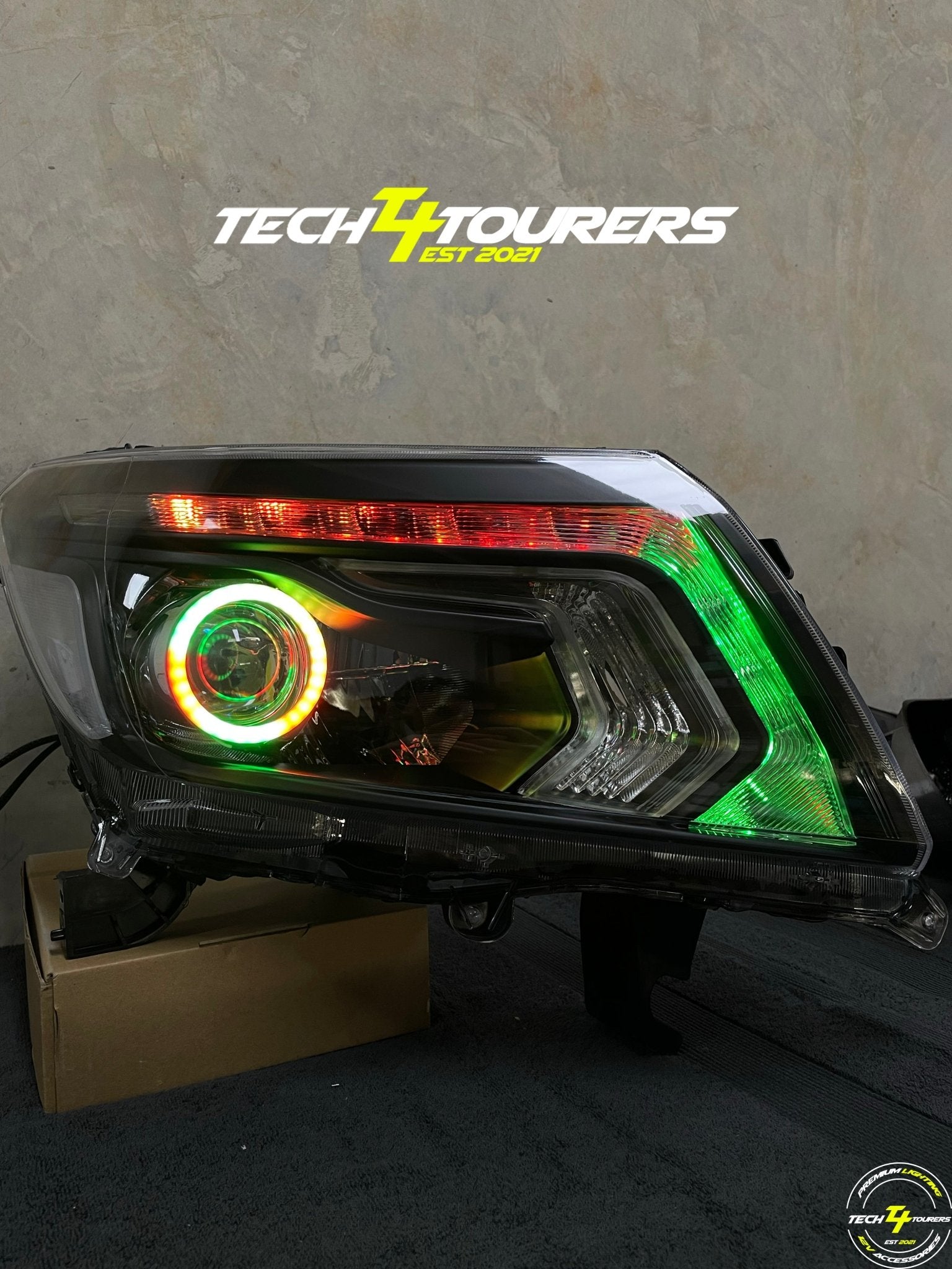 Nissan Navara NP300 2015 - 2021 SL/ST/ST - X Premium Projector Headlights - Tech4tourers