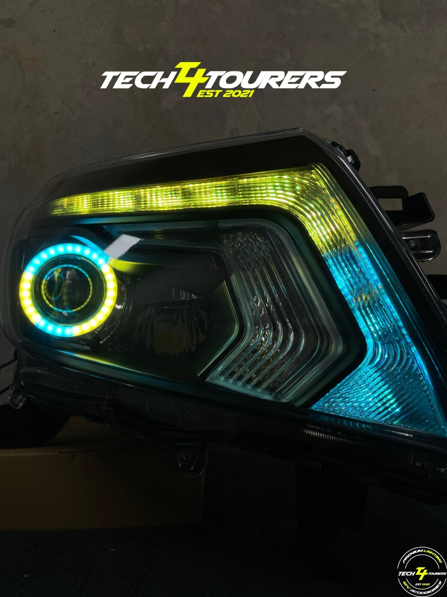 Nissan Navara NP300 2015 - 2021 SL/ST/ST - X Premium Projector Headlights - Tech4tourers