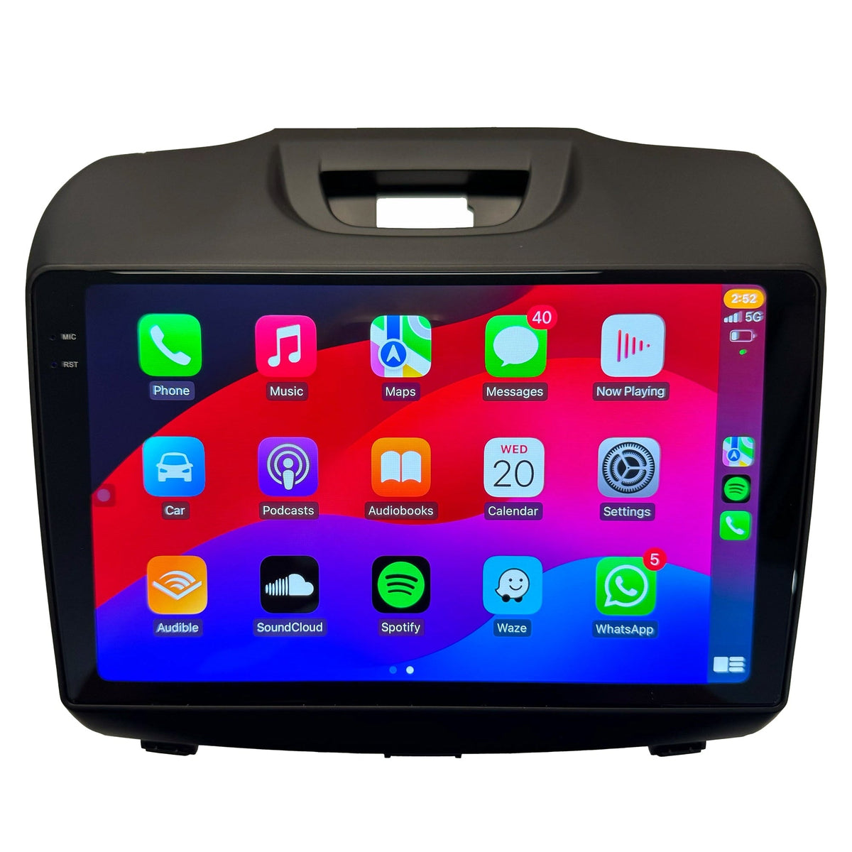Isuzu D-MAX/MU-X (2012–2020) Apple CarPlay Head Unit - Tech4tourers