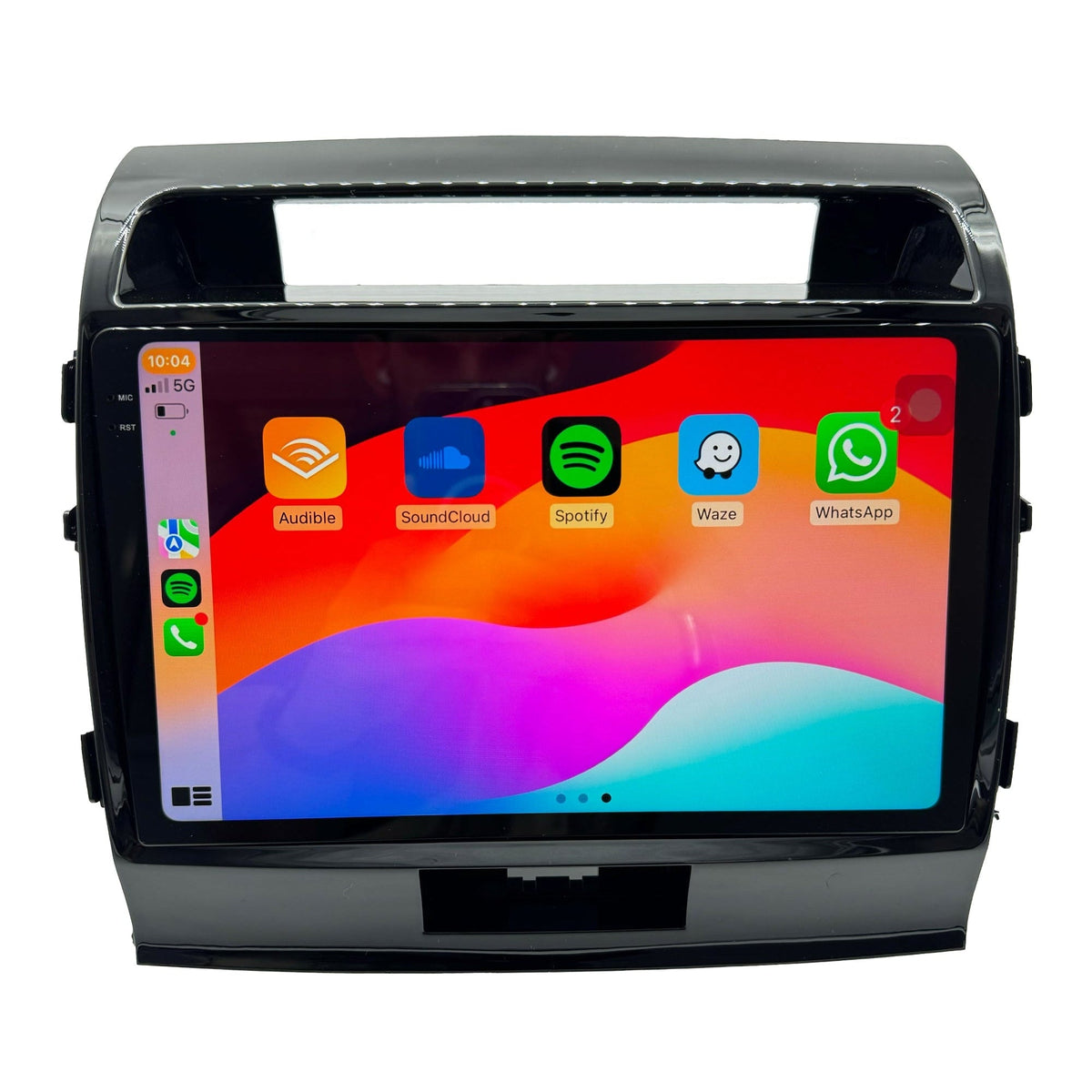 Toyota LandCruiser 200 Series (2007–2015) 10.1-Inch Apple CarPlay Head Unit - Tech4tourers
