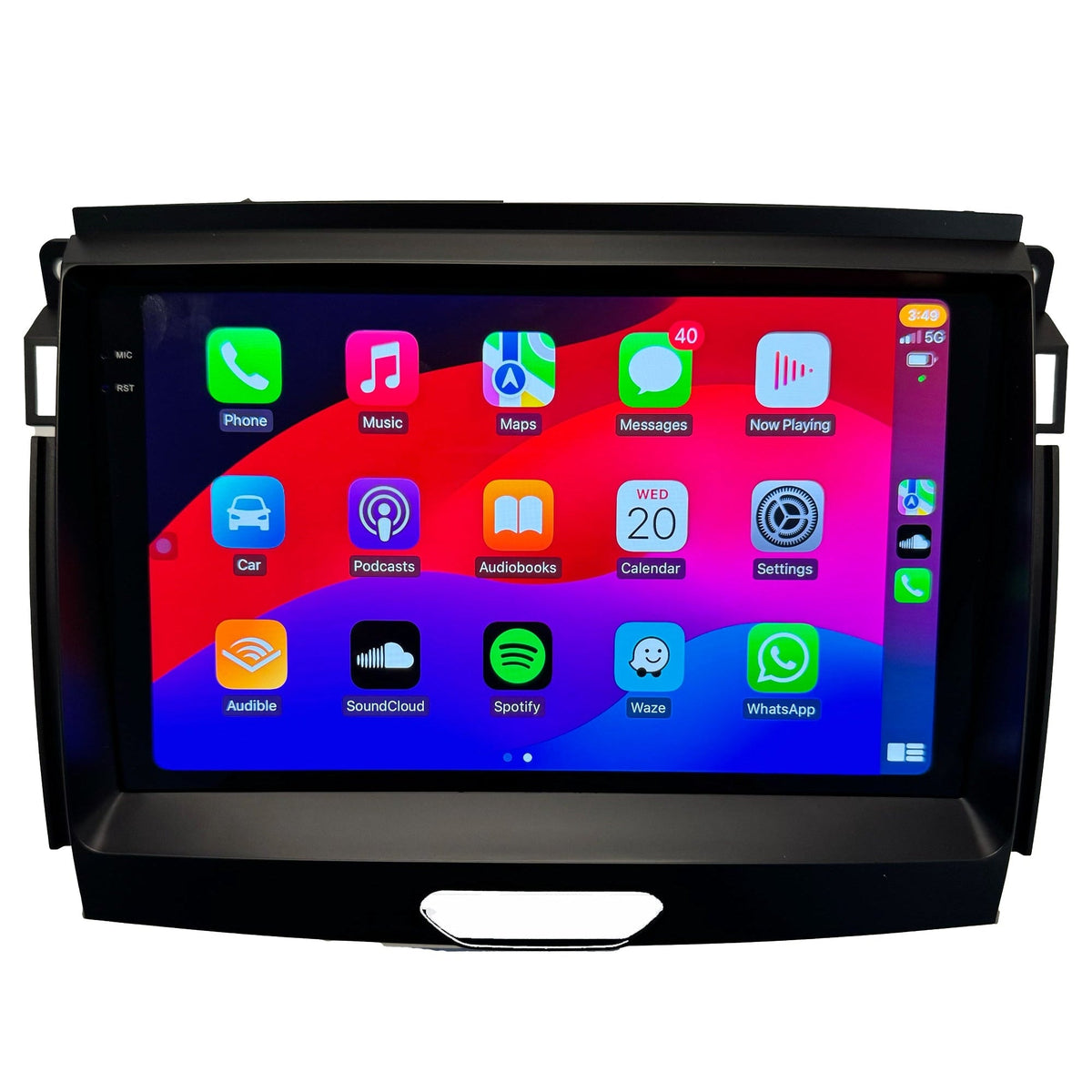 Ford Ranger PX2–3 (2015–2022) Apple CarPlay Head Unit - Tech4tourers