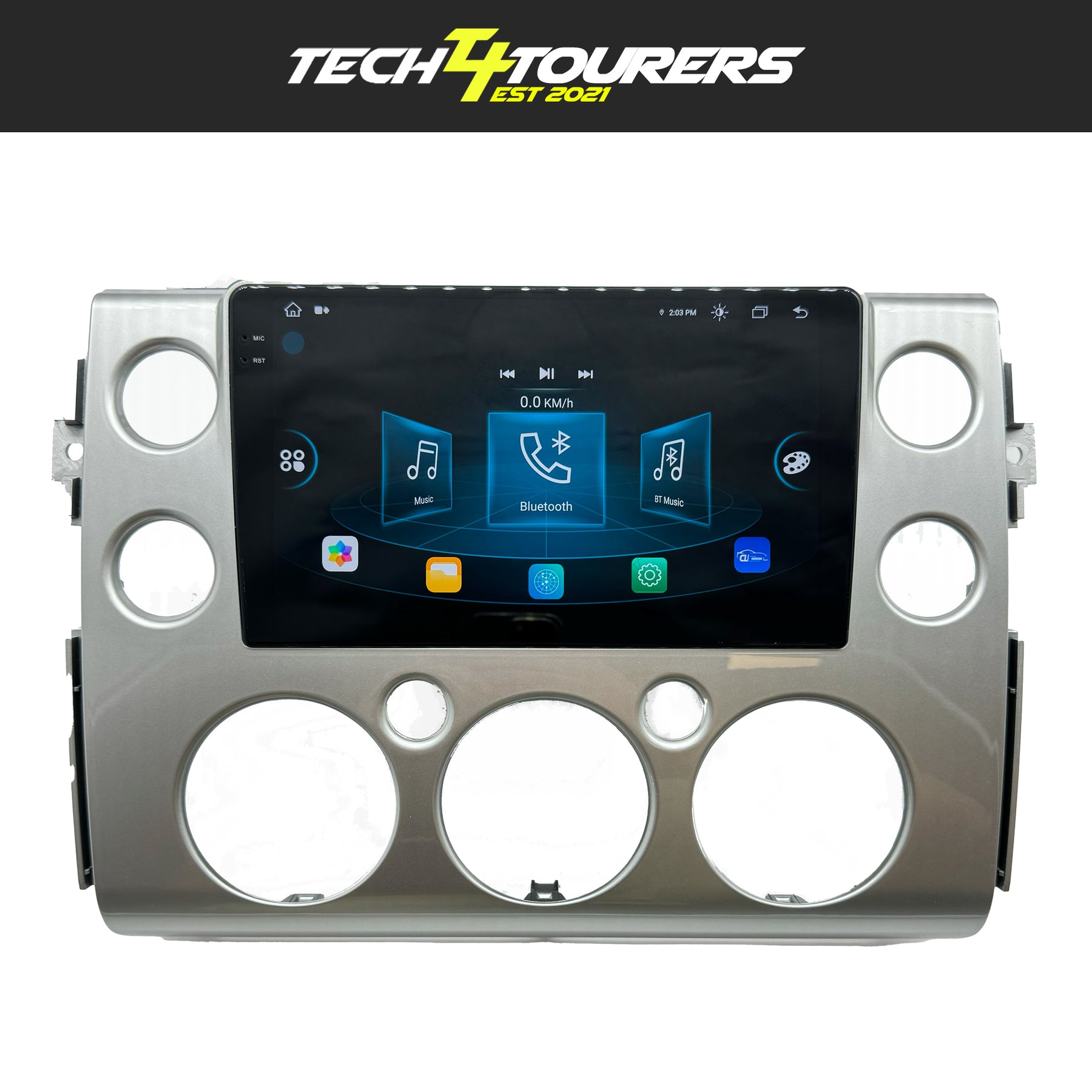 Toyota FJ Cruiser Apple Car Play Head Unit