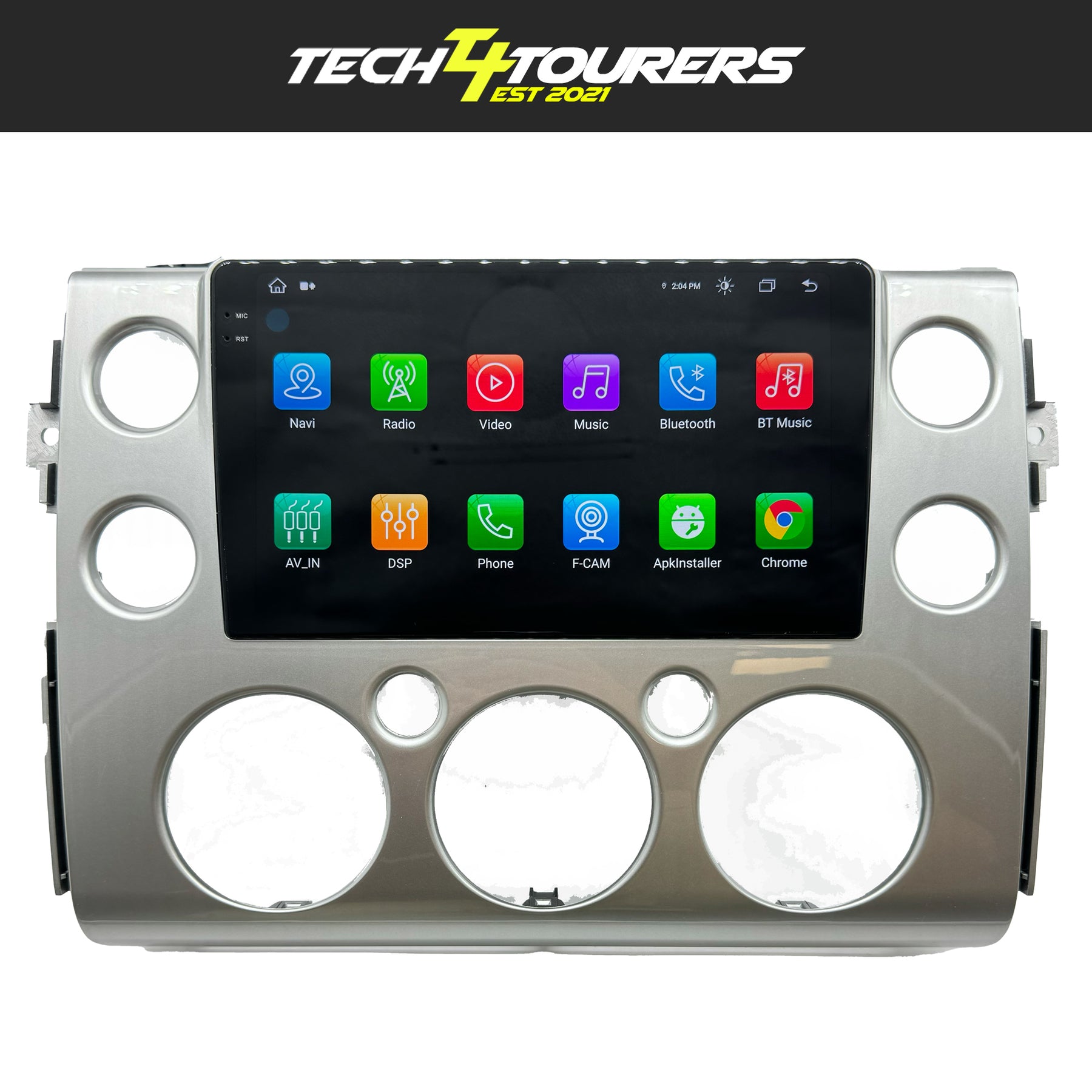 Toyota FJ Cruiser Apple Car Play Head Unit