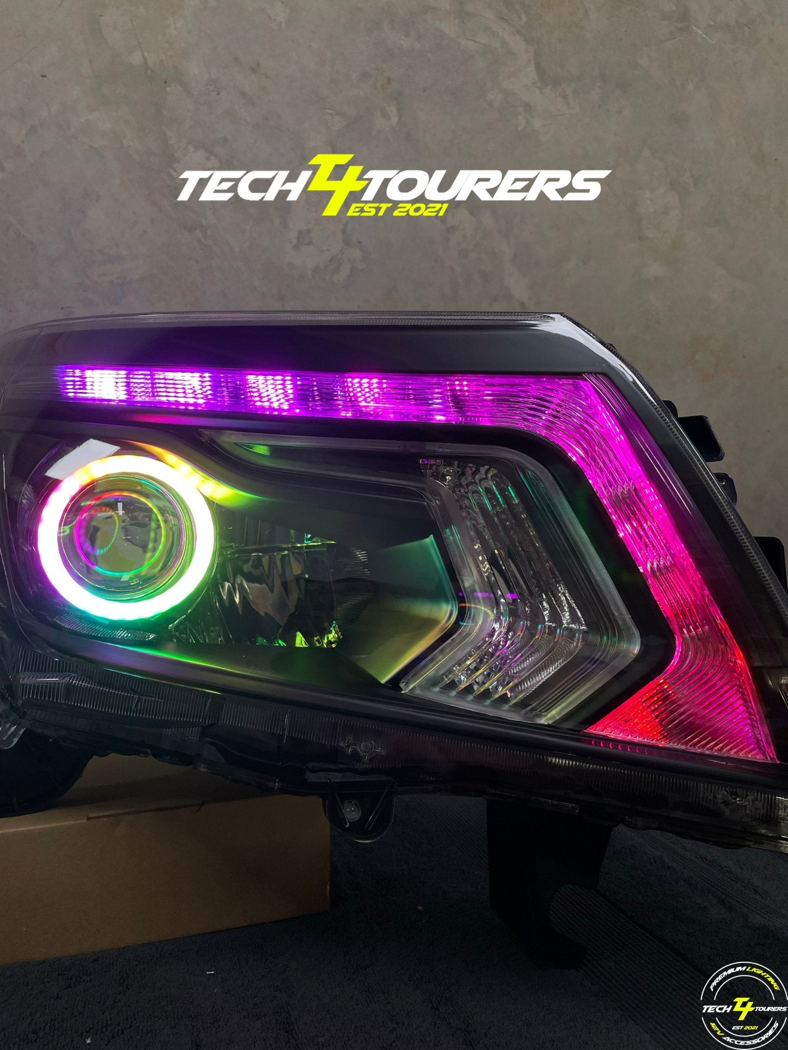 Nissan Navara NP300 2015 - 2021 SL/ST/ST - X Premium Projector Headlights - Tech4tourers