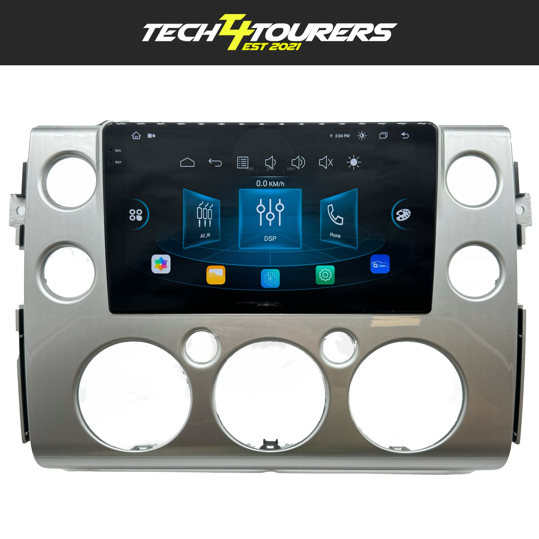 Toyota FJ Cruiser Apple Car Play Head Unit