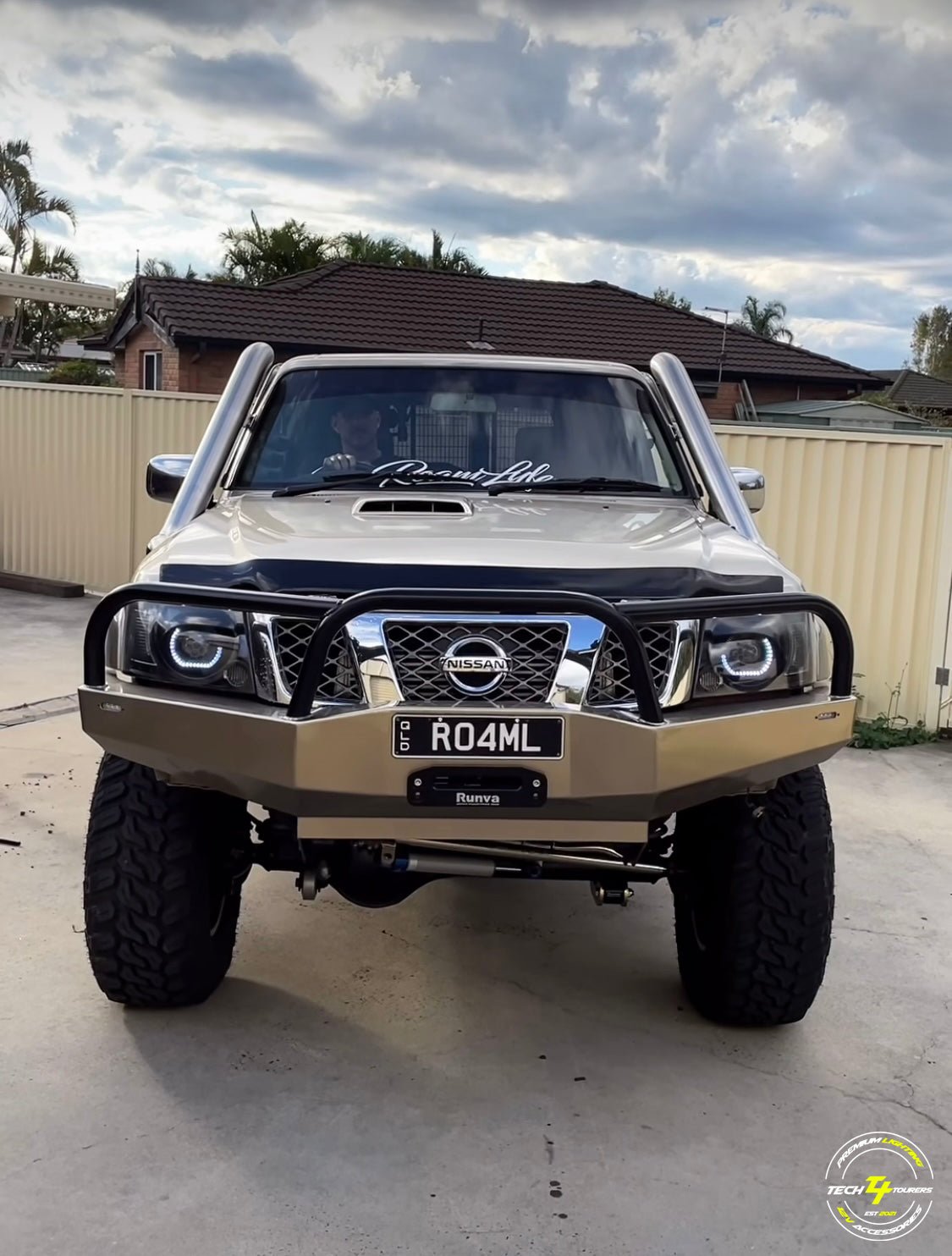Nissan Patrol Gu S4 Projector/Custom Headlights - Tech4tourers