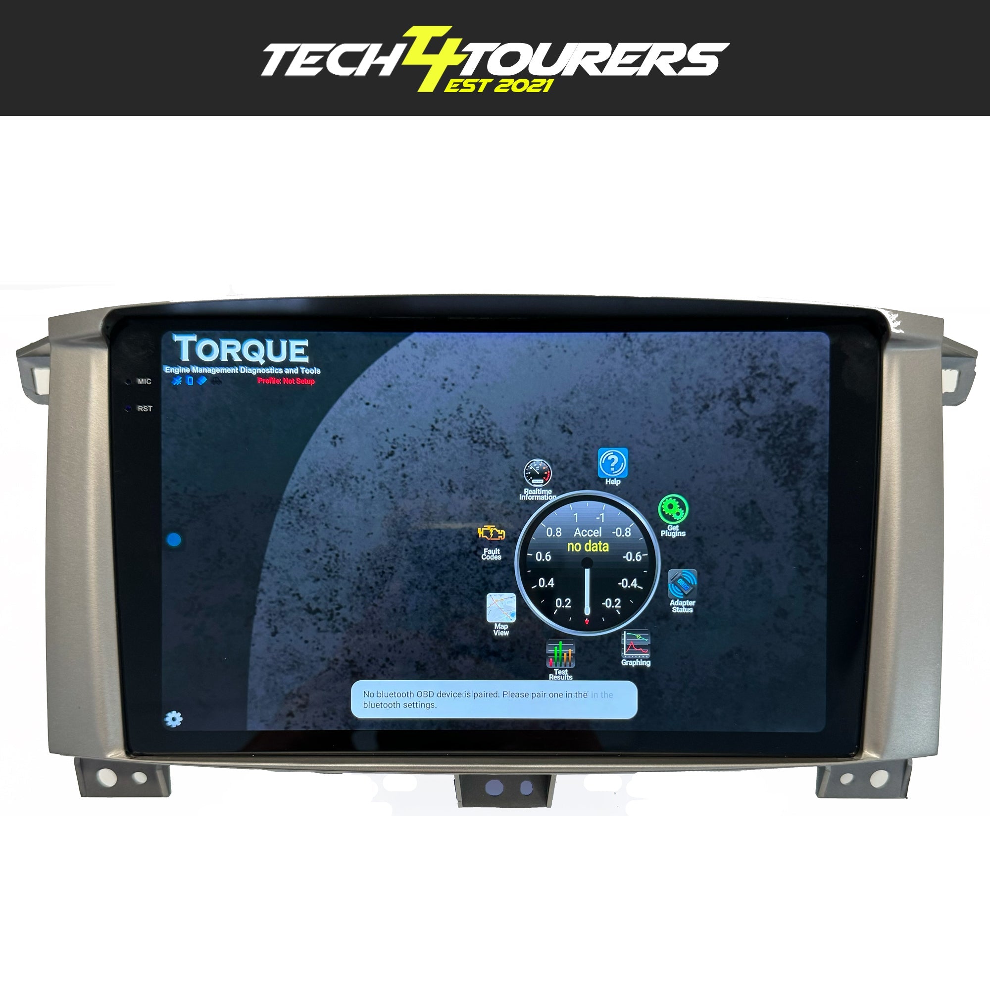 Apple Carplay Head Unit suitable for use with Toyota Landcruiser 100/105 series 1999 - 2007 - Tech4tourers