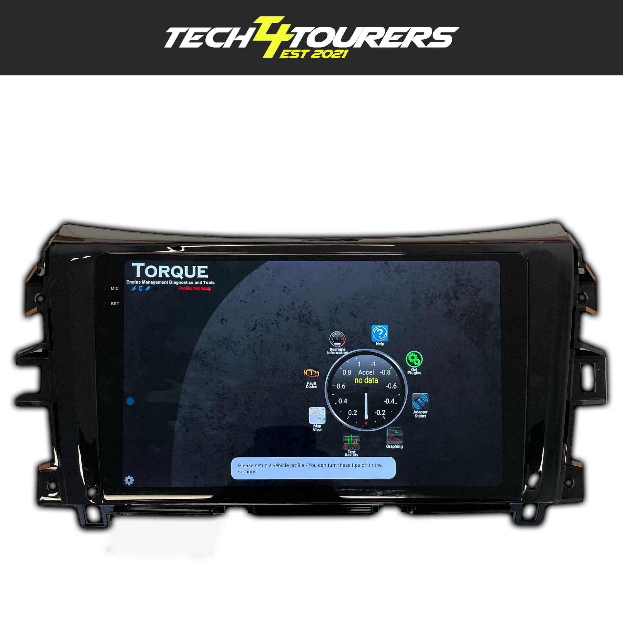 Nissan Navara NP300 2015 - 2020 10.1 Inch Apple Carplay Head Unit - Tech4tourers