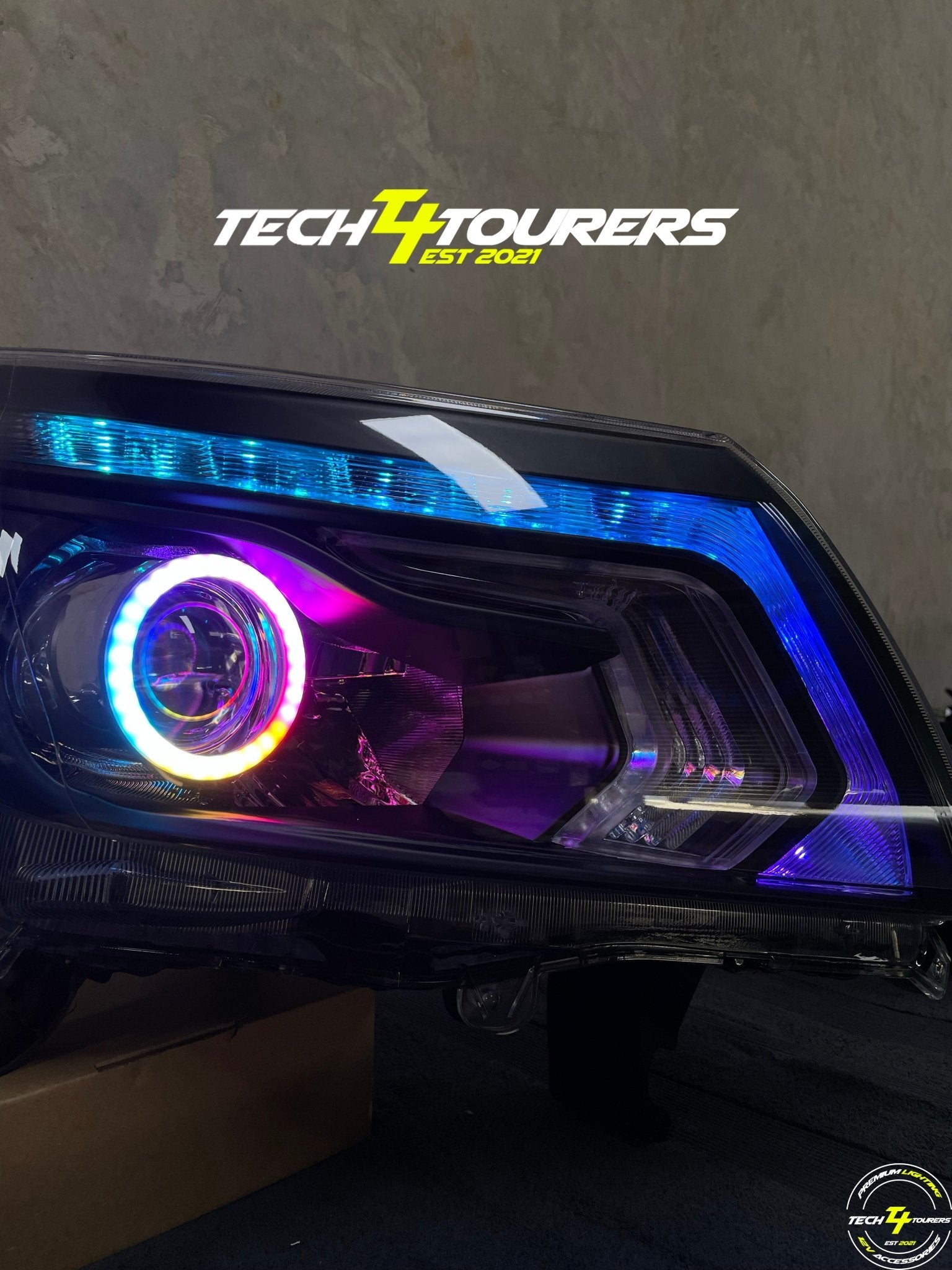 Nissan Navara NP300 2015 - 2021 SL/ST/ST - X Premium Projector Headlights - Tech4tourers