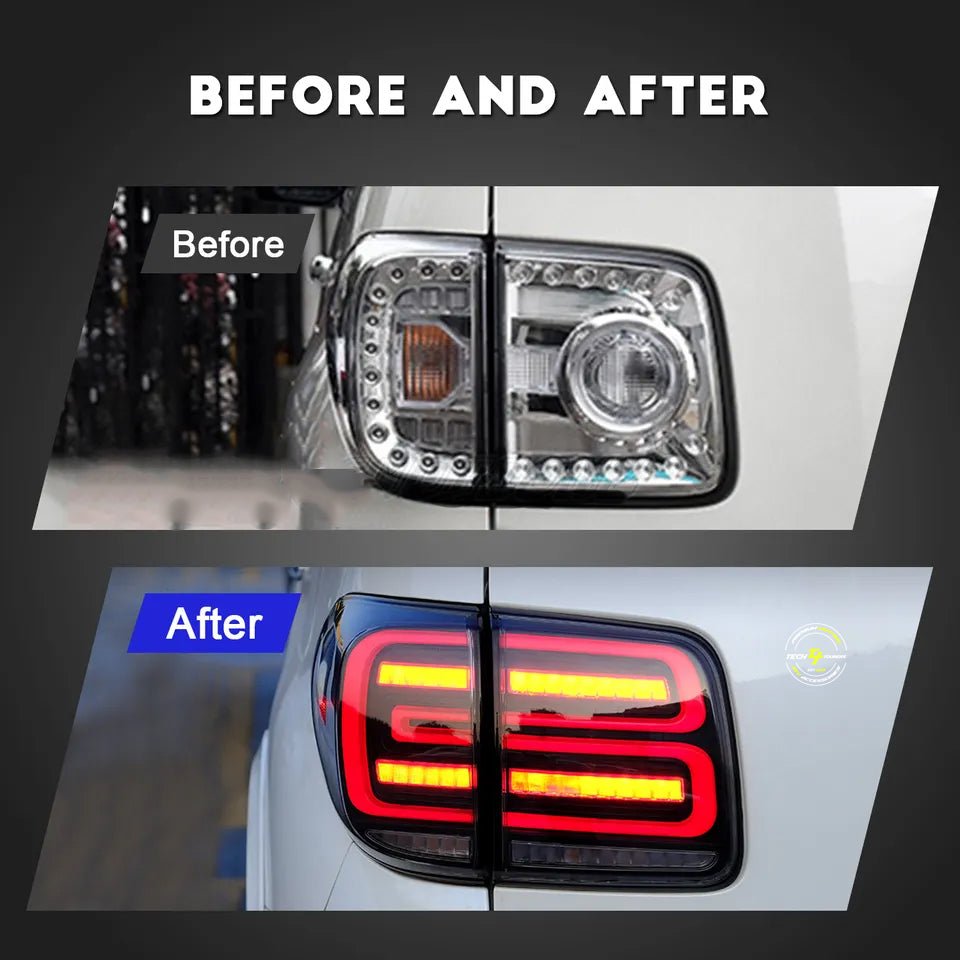 Nissan Patrol Y62 2011 - 2018 LED Tail Lights - Tech4tourers
