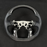 Nissan Patrol Y62 2012-2024 Premium Steering Wheel - Genuine Perforated Leather & Carbon Fiber - Tech4tourers
