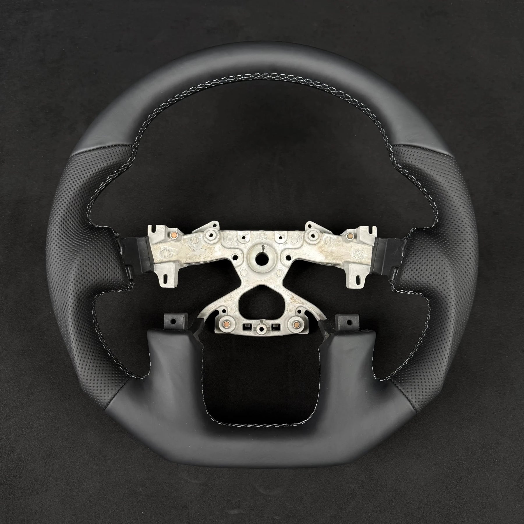 Nissan Patrol Y62 2012-2026 Premium Steering Wheel - ALL Leather - Tech4tourers