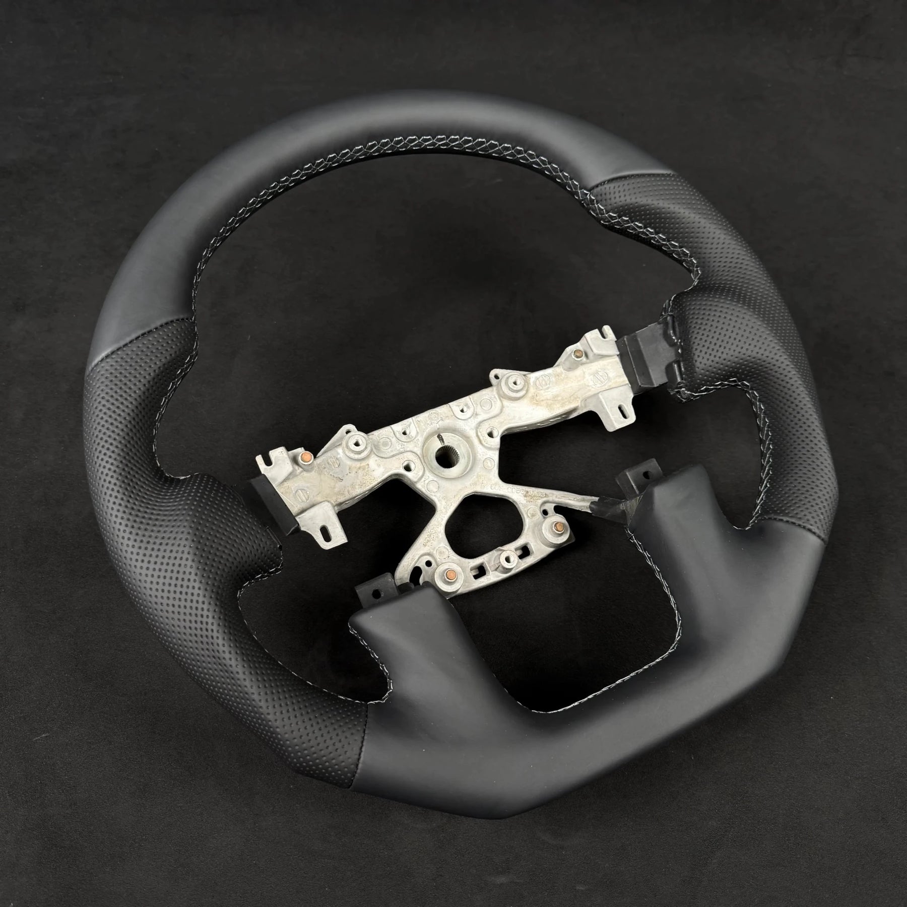 Nissan Patrol Y62 2012-2026 Premium Steering Wheel - ALL Leather - Tech4tourers