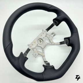 NISSAN PATROL GU Y61 PREMIUM STEERING WHEEL - FULL GENUINE LEATHER