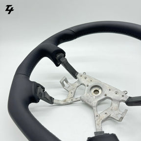 NISSAN PATROL GU Y61 PREMIUM STEERING WHEEL - FULL GENUINE LEATHER