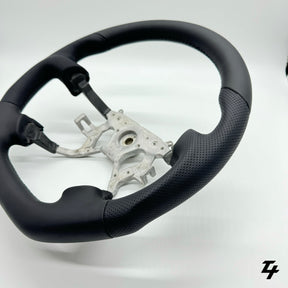 NISSAN PATROL GU Y61 PREMIUM STEERING WHEEL - FULL GENUINE LEATHER