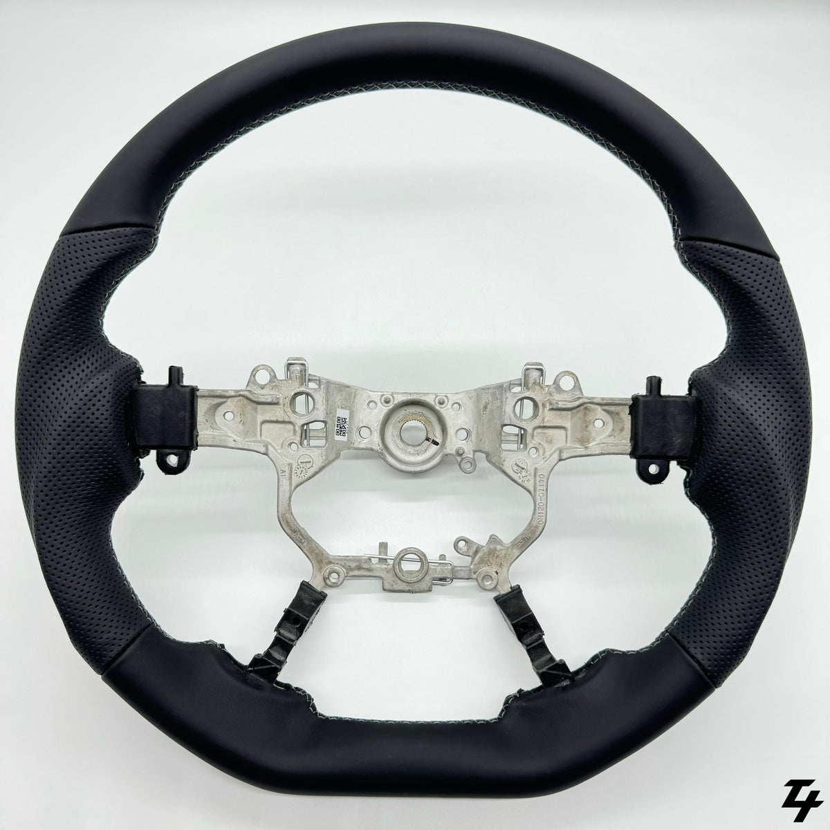 Premium Steering Wheel - Leather suitable for use with Toyota LandCruiser 200 Series 2015 - 2021 - Tech4tourers