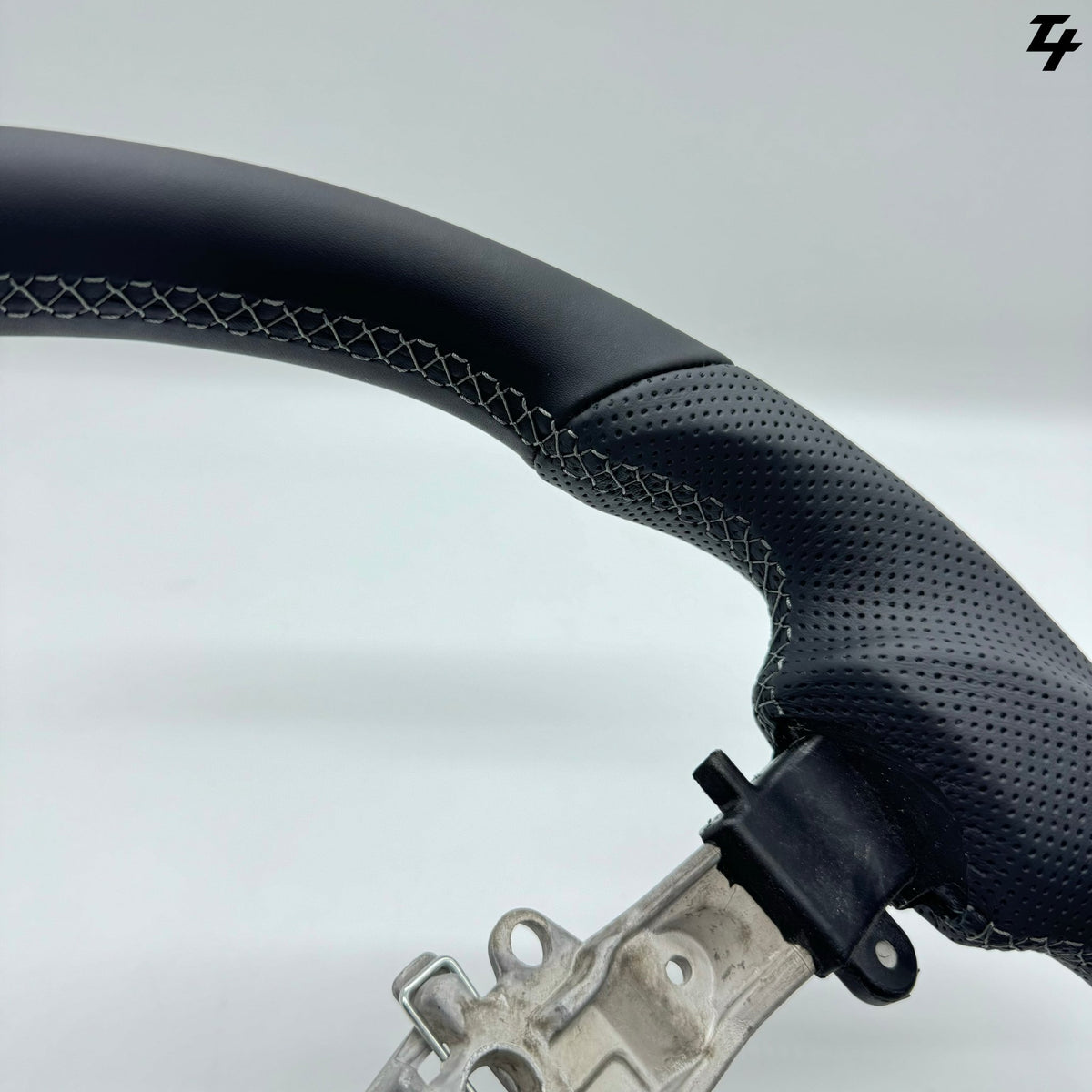 Premium Steering Wheel - Leather suitable for use with Toyota LandCruiser 200 Series 2015 - 2021 - Tech4tourers