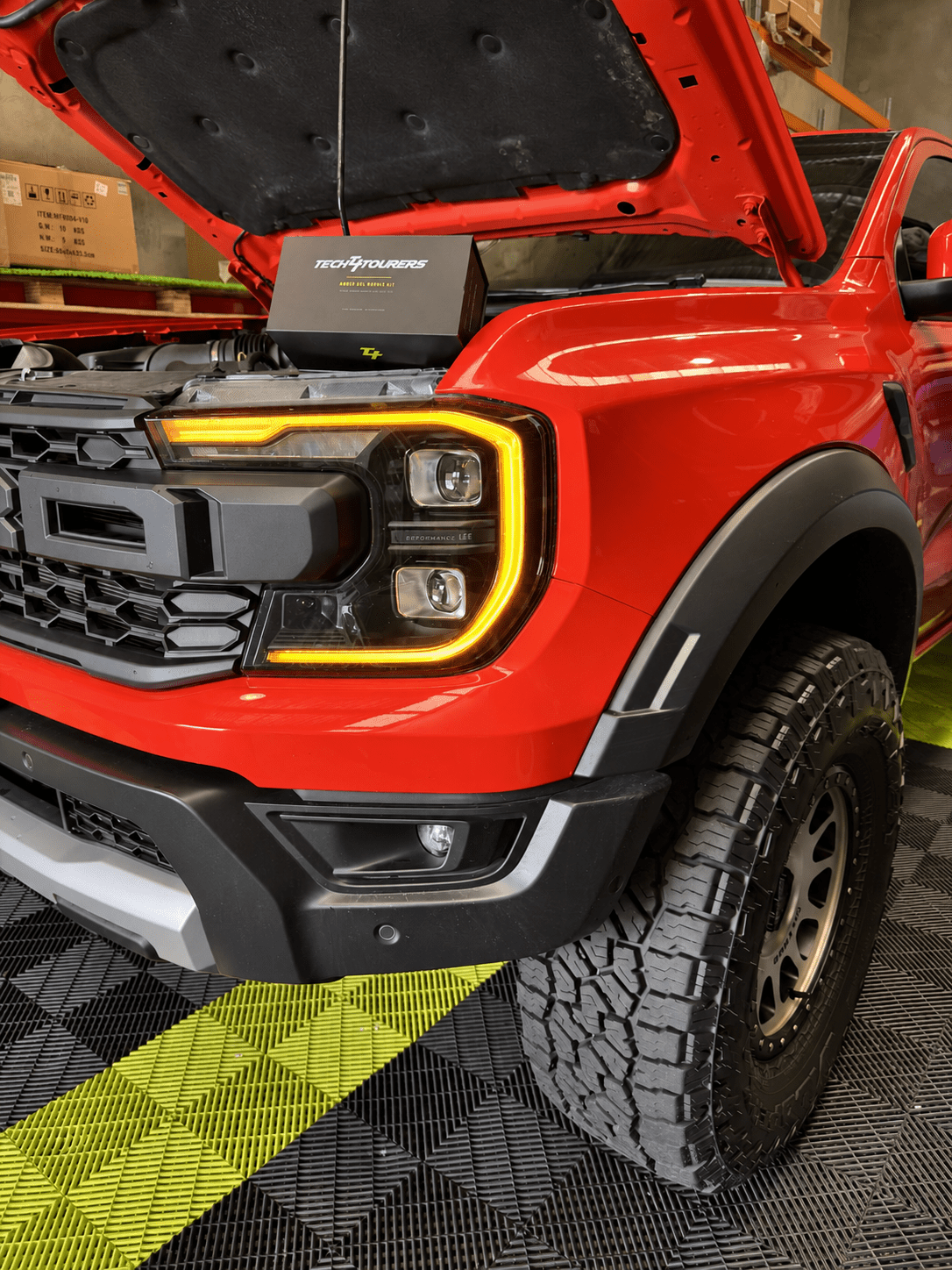 Ford Ranger Raptor (2022–On) Headlight Amber DRL Module - Tech4tourers