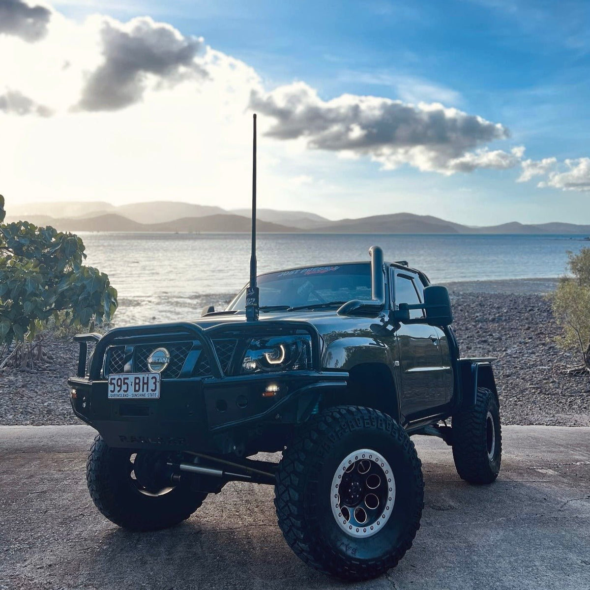 Nissan Patrol Gu S4 Projector/Custom Headlights - Tech4tourers